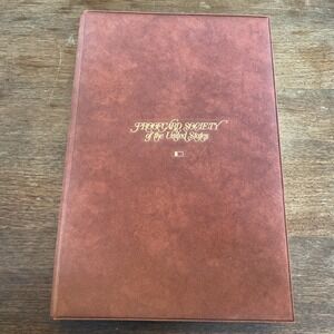 Proofcard Society of US, Stamp collection book, April 19 1979 - February 25 1980